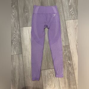 GYMSHARK VITAL SEAMLESS 2.0 LEGGINGS Functional Purple Marl Small